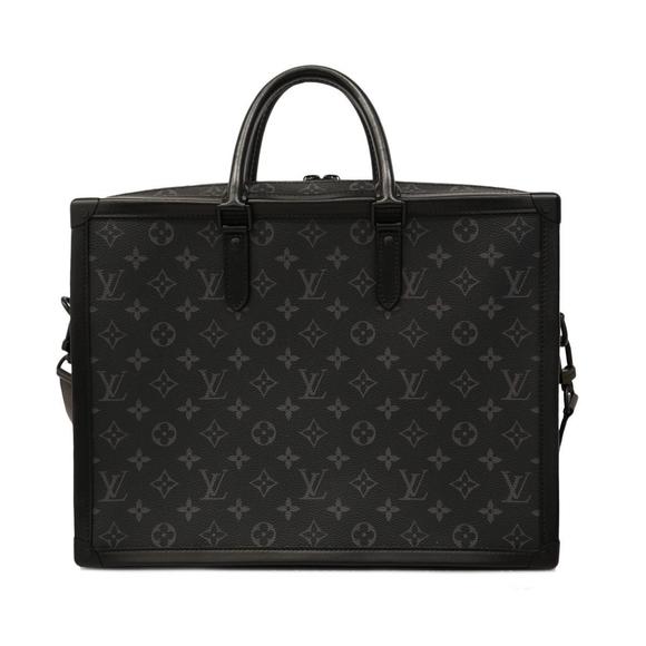 Louis Vuitton Soft Trunk Briefcase Eclipse Briefcase  Black - Picture 11 of 11